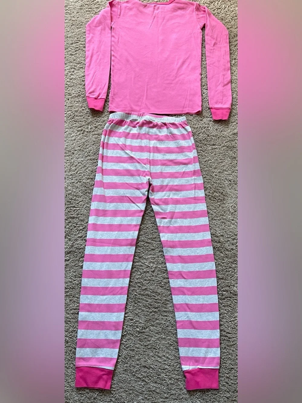 Gymboree 2 piece skeleton pajama set, 14